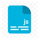 Arquivo Javascript Arquivo Js Javascript Ícone