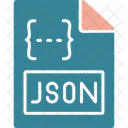 Arquivo Json Json Arquivo Ícone