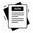 Arquivo Json Documento Json Formato Json Ícone