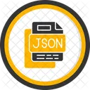 Arquivo Json Formato De Arquivo Arquivo Ícone