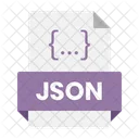 Arquivo json  Ícone