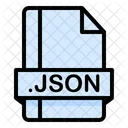 Arquivo Json Json Arquivo Ícone