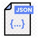 Arquivo json  Ícone