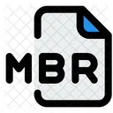 Arquivo mbr  Ícone