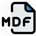 Arquivo mdf  Ícone