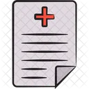 Relatorio Medico Medico Documento Icon