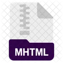 Mhtml Arquivo Documento Ícone