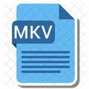 Mkv Arquivo Formato Ícone