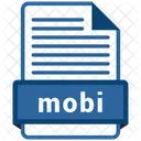 Mobi Formato Arquivo Ícone