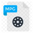 Arquivo mpg  Icon