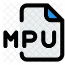 Arquivo mpu  Ícone