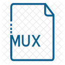 Mux Arquivo Documento Ícone