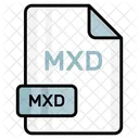 Mxd Doc Arquivo Ícone