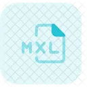 Arquivo Mxl Arquivo De Audio Formato De Audio Ícone