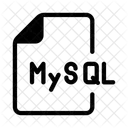 Mysql Codificacao Arquivos Ícone