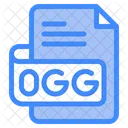 Ogg Documento Arquivo Ícone