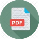 PDF Arquivo Extensao Ícone