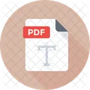 PDF Arquivo Extensao Ícone