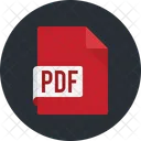 PDF Arquivo Documento Ícone