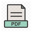 PDF Arquivo Extensao Ícone