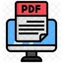 Arquivo pdf  Ícone