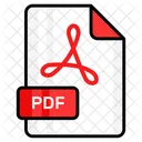 Pdf Doc Arquivo Ícone