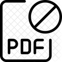 Arquivo Pdf Banido Icon