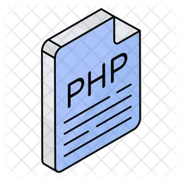 Arquivo php  Ícone