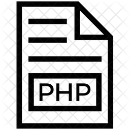 Arquivo php  Ícone