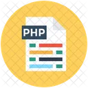 Arquivo Php Extensao De Arquivo Formato De Arquivo Ícone