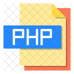 Arquivo php  Ícone