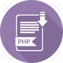 PHP Extensao Documento Ícone