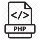 Arquivo php  Ícone
