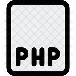 Arquivo php  Ícone