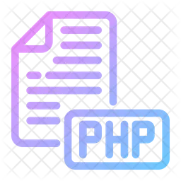 Arquivo php  Ícone