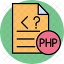 Arquivo Php Computador Documento Php Icon