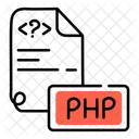 Arquivo Php Codificacao Php Linguagem Php Ícone