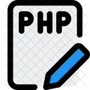 Arquivo Php Lapis Icon