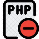 Arquivo Php Menos Icon