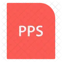 Pps Extensao Arquivo Icon