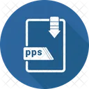 Pps Formatos Arquivo Ícone