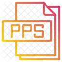 Pps Arquivo Tipo De Arquivo Ícone