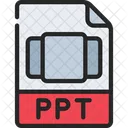 Arquivo Ppt  Icon