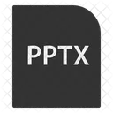 Pptx Arquivo Extensao Icon