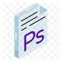 Arquivo Ps Formato De Arquivo Tipo De Arquivo Icon