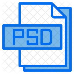 Arquivo psd  Ícone