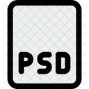 Arquivo Psd Psd Formato De Arquivo Ícone