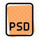 Arquivo Psd Psd Formato De Arquivo Ícone