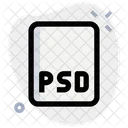 Arquivo Psd Psd Formato De Arquivo Ícone