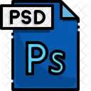 Arquivo Psd Psd Formato De Arquivo Ícone